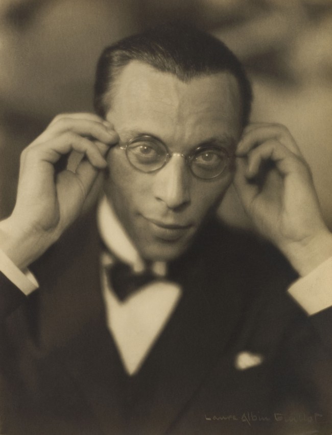 Laure Albin Guillot (French, 1879-1962) 'Louis Jouvet' c. 1925