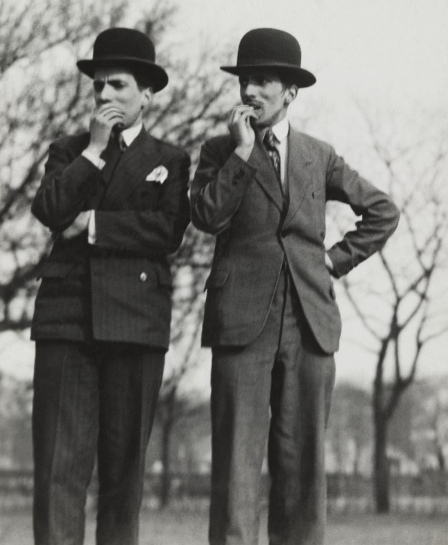 Bill Brandt (British born Germany, 1904-1983) 'Losing at the Horse Races, Auteuil, Paris' c. 1932