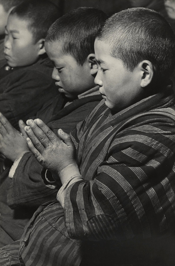 Hiroshi Hamaya (Japanese, 1915-1999) 'New Year's Ritual, Niigata Prefecture' 1940-1946