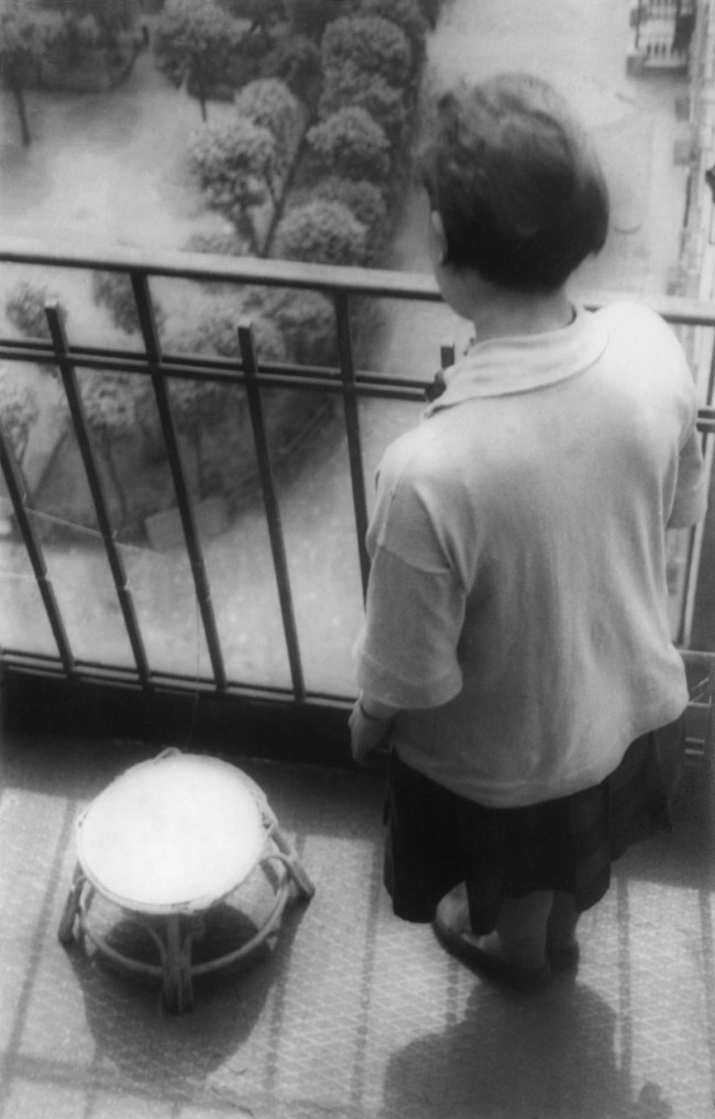 Alexander Rodchenko (Russian, 1891-1956) 'Varvara Stepanova on a balcony' 1928