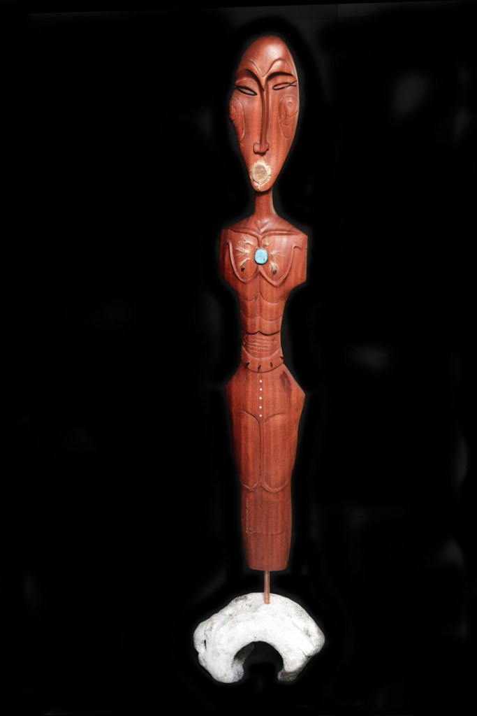 Susie Silook (Yupik/Iñupiaq - American, b. 1960) 'Aghnaghpak (Great Woman)' Nd