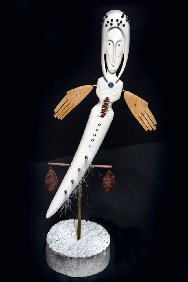 Susie Silook (Yupik/Iñupiaq - American, b. 1960) 'Ice Incantation' Nd