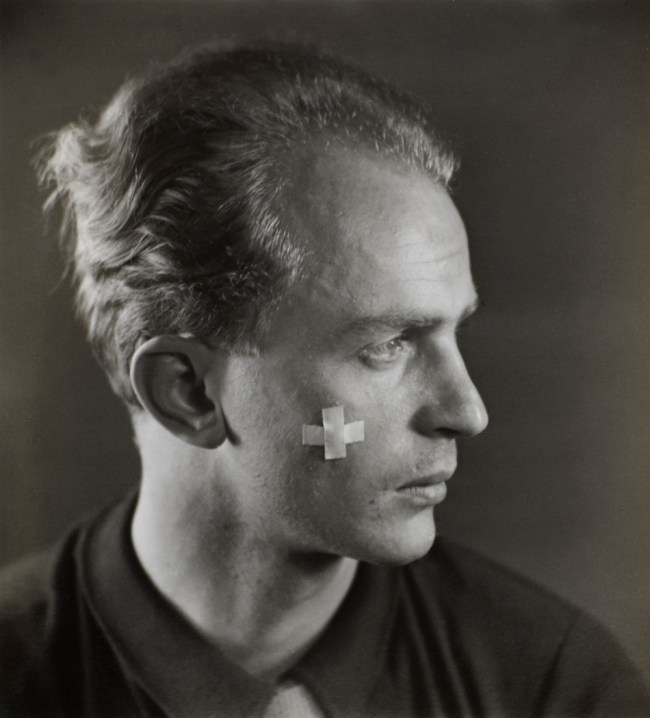 Otto Wols (Alfred Otto Wolfgang Schulze) (German, 1913-1951) 'Self Portrait' c. 1932-33