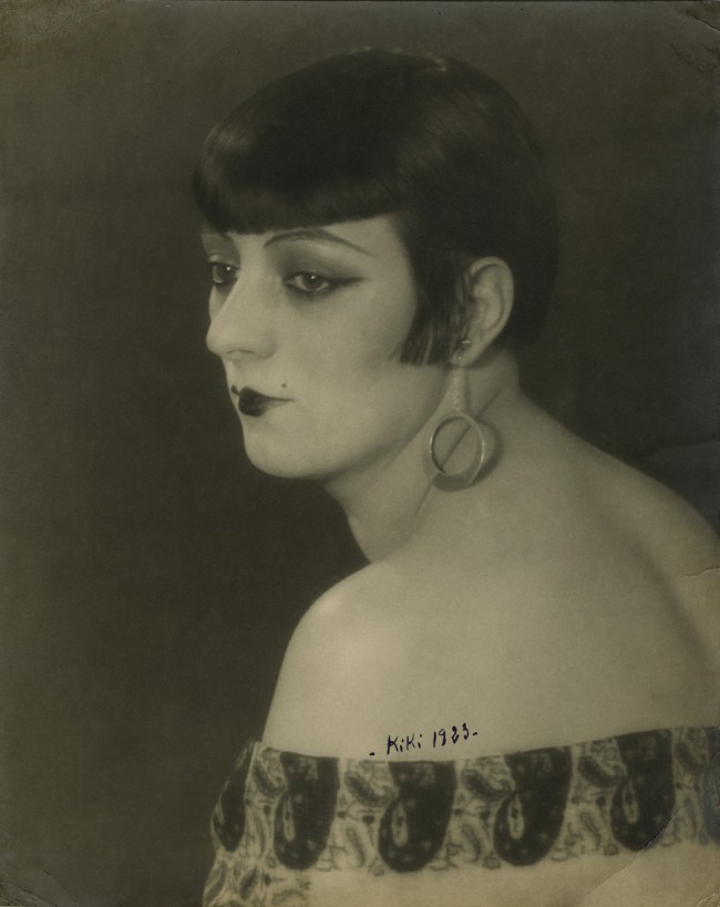 Man Ray (American, 1890-1976) 'Kiki de Montparnasse' 1923