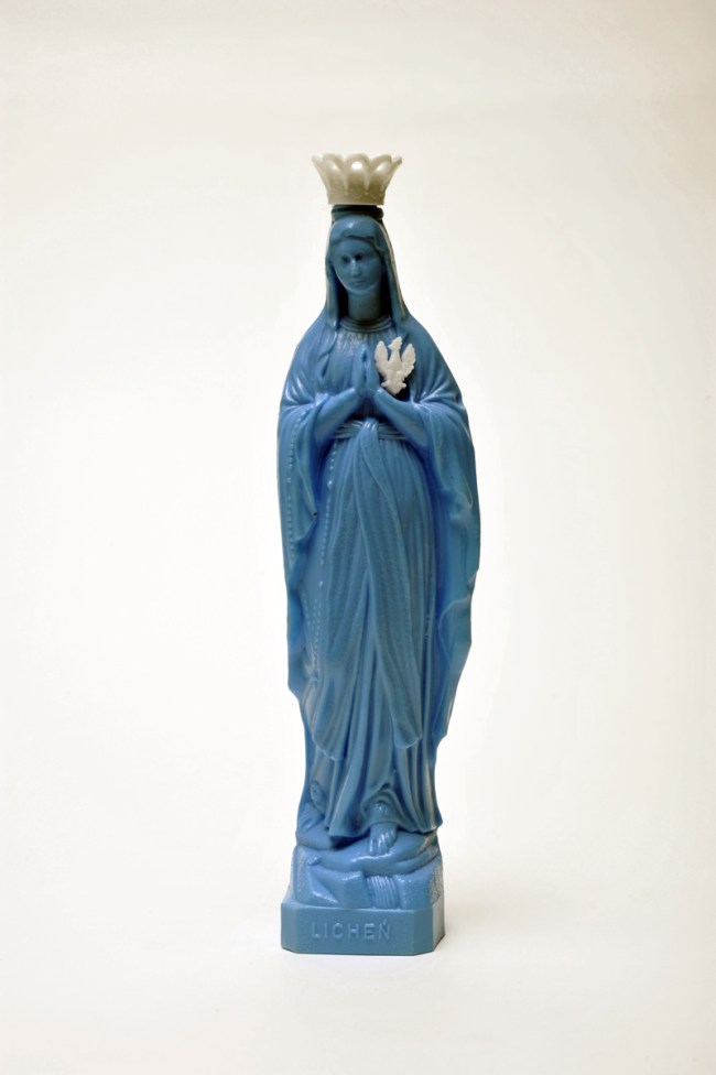 'Mineral water bottle in the form of Madonna' Nd