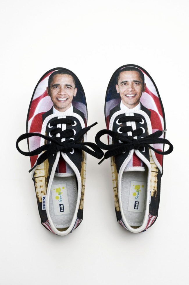 'Obama children's sneakers' 2008