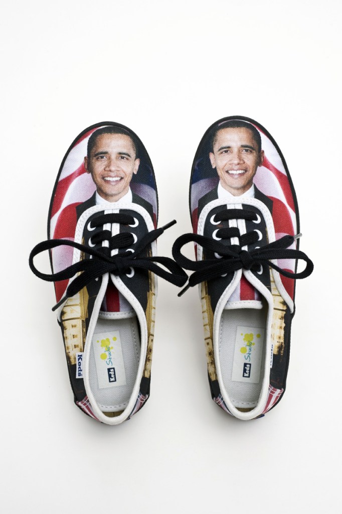 'Obama children's sneakers' 2008