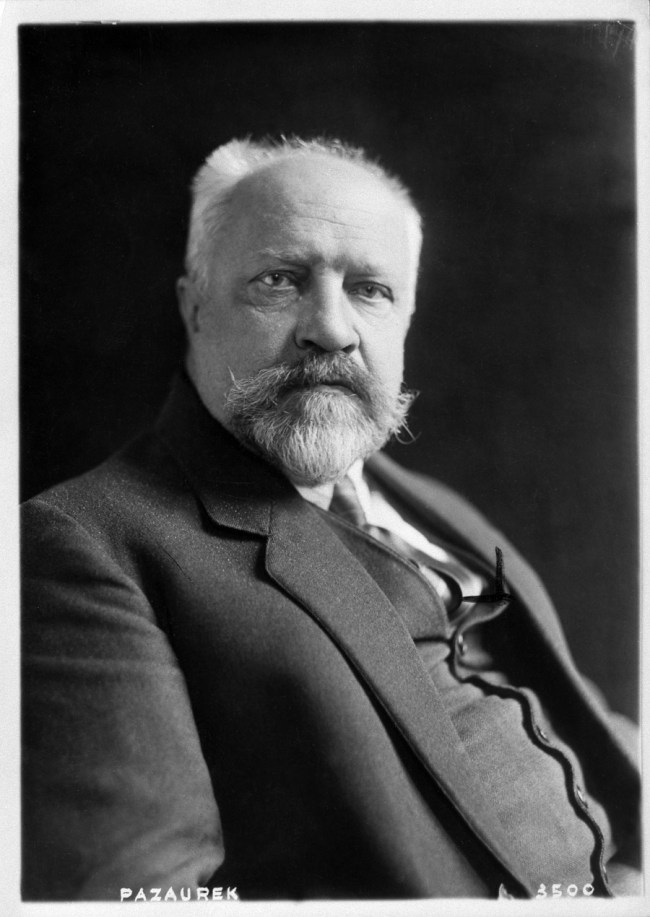 Portrait Professor Gustav E. Pazaurek, © Fotoarchiv Landesmuseum Württemberg