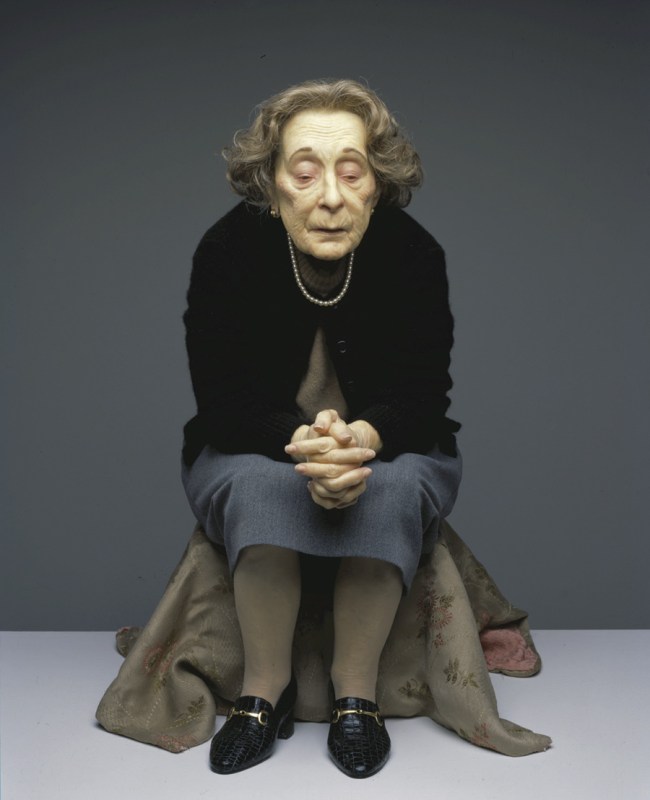 Ron Mueck (Australian, b. 1958) 'Untitled (Seated Woman)' 1999