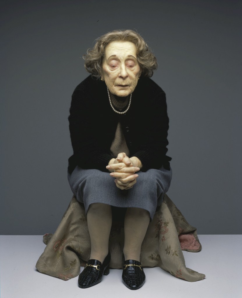 Ron Mueck (Australian, b. 1958) 'Untitled (Seated Woman)' 1999