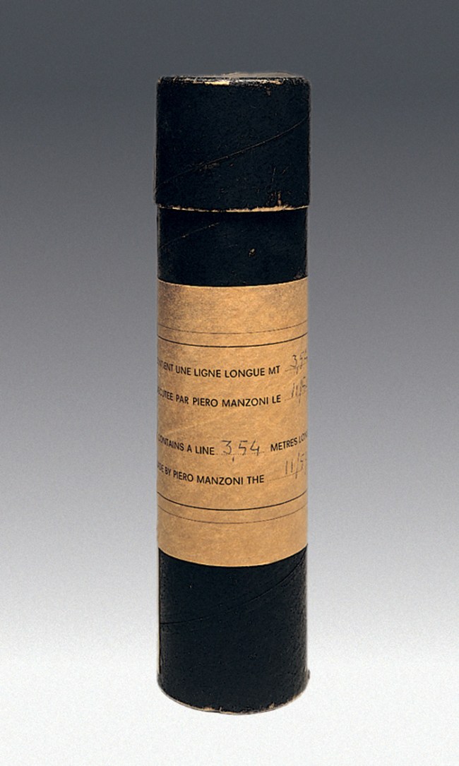 Piero Manzoni (Italian, 1933-1963) 'Linea m 3,54' (Line 3.54 m) 1959