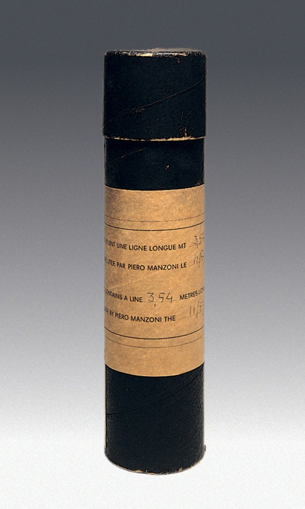 Piero Manzoni (Italian, 1933-1963) 'Linea m 3,54' (Line 3.54 m) 1959