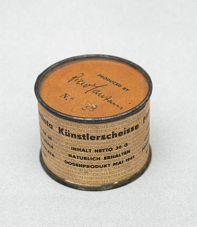 Piero Manzoni (Italian, 1933-1963) 'Merda d'artista N.° 038' (Artist's shit N.° 038) 1961