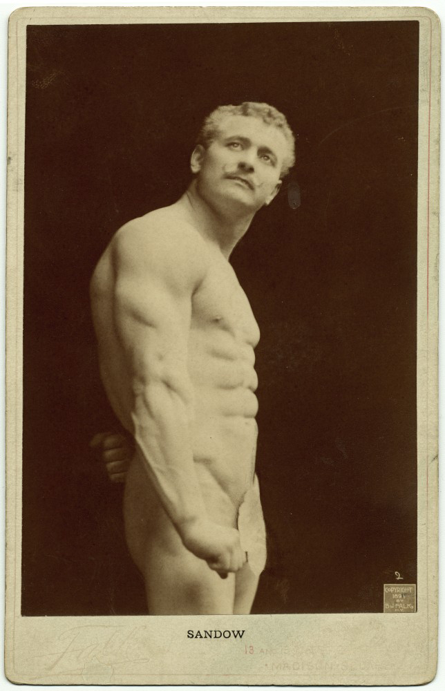 B. J. Falk (American, 1853-1925) 'Sandow' c. 1895