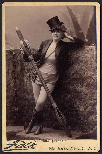 B. J. Falk (American, 1853-1925) 'Verona Jarbeau' c. 1885