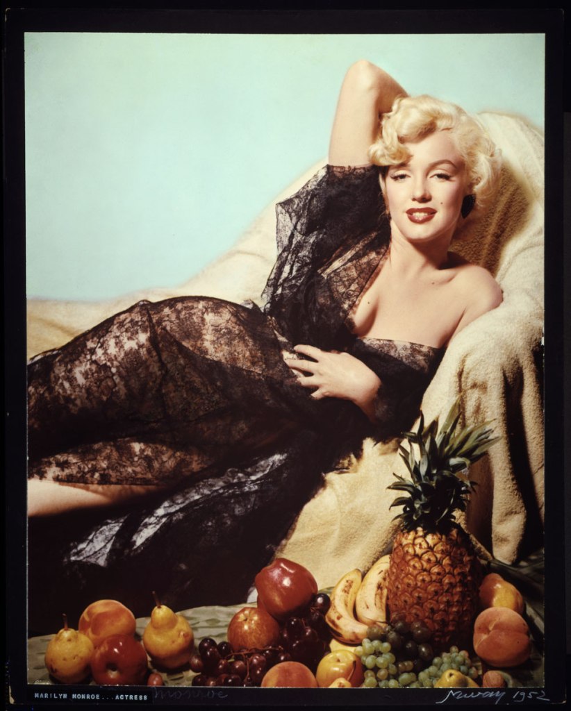 Nickolas Muray (American, b. Hungary, 1892-1965) 'Marilyn Monroe .... Actress' 1952