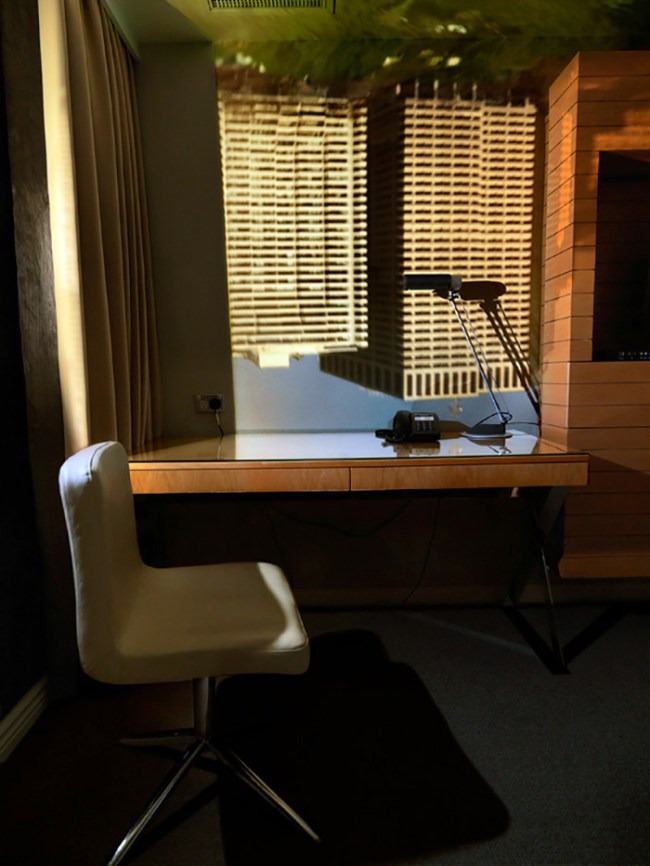 Robyn Stacey (Australian, b. 1952) 'Room 2015 Pullman Hyde Park, Chair Still Life' 2013