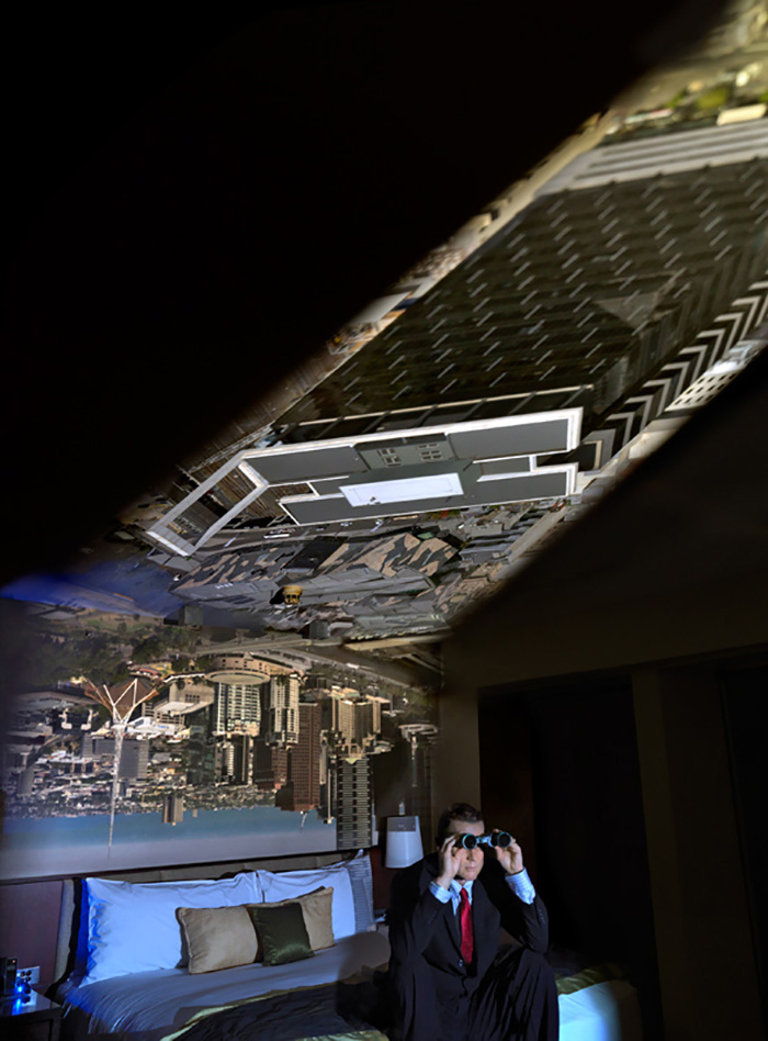 Robyn Stacey (Australian, b. 1952) 'Room 3601 Sofitel on Collins, Mr. Hoey' 2013