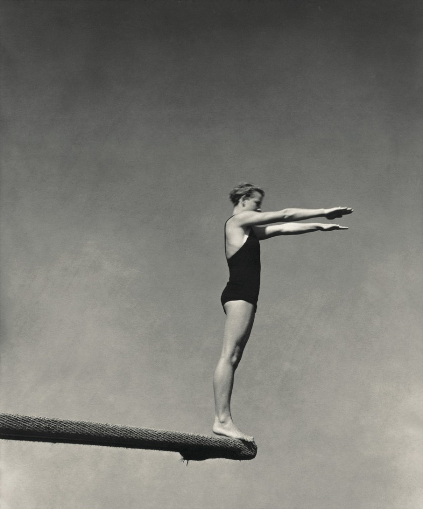 Edward Steichen American 1879-1973, emigrated to United States 1881, worked in France 1906-23 'Olympic diver Katherine Rawls' 1931