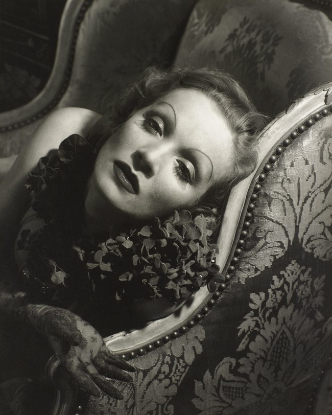 Edward Steichen (American 1879-1973, emigrated to United States 1881, worked in France 1906-23) 'Marlene Dietrich' 1934