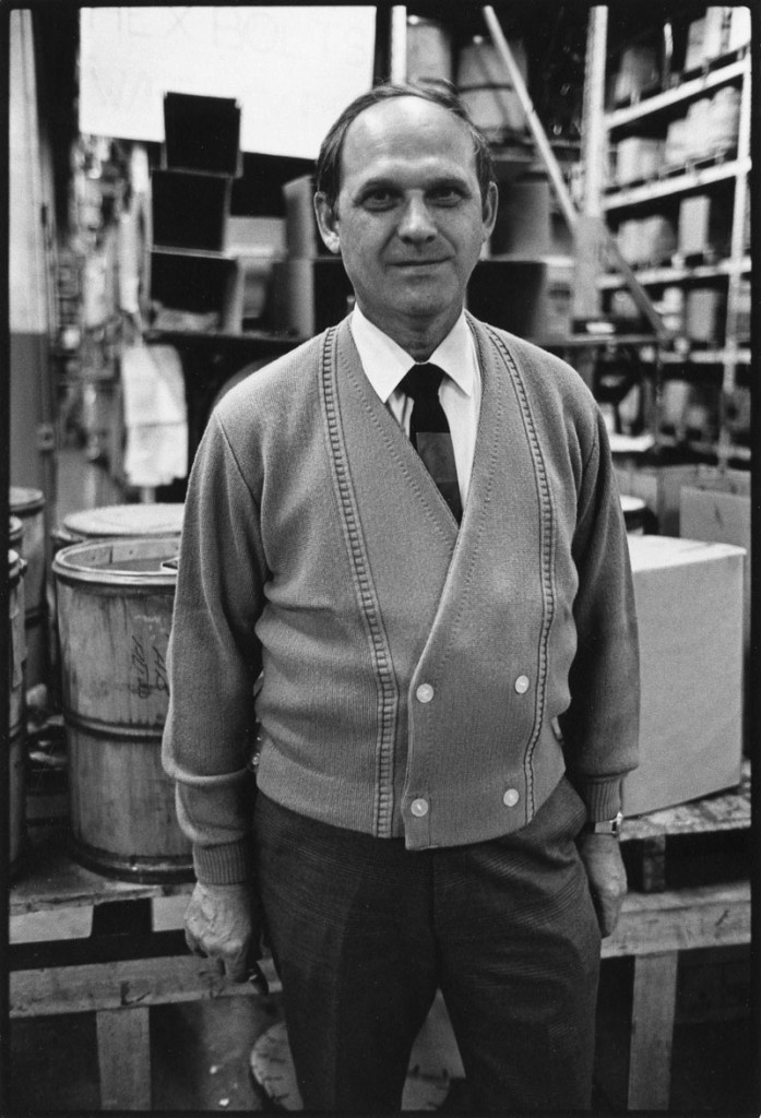 Enrico Natali (American, b. 1933) 'Warehouse foreman, Detroit, 1968' 1968 Enrico Natali (American, b. 1933) 'Warehouse foreman, Detroit, 1968' 1968