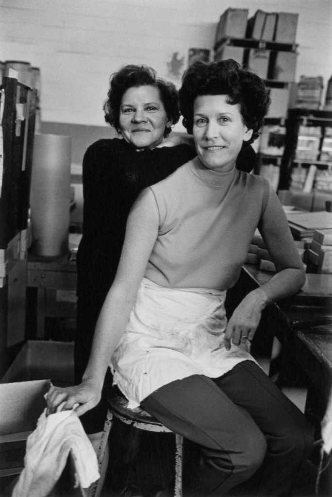 Enrico Natali (American, b. 1933) 'Bolt and nut sorters, Detroit, 1968' 1968 Enrico Natali (American, b. 1933) 'Bolt and nut sorters, Detroit, 1968' 1968