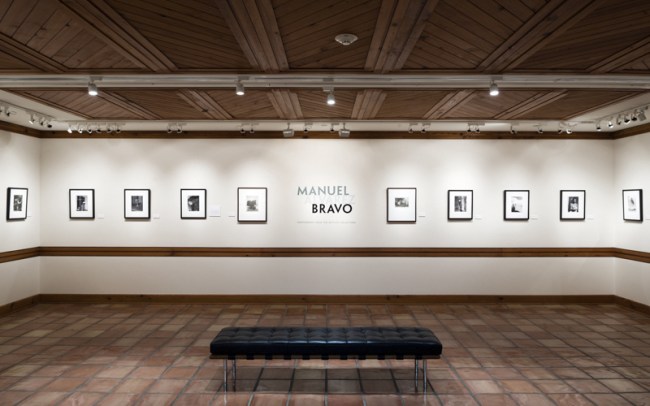 Installation view of the exhibition 'Manuel Álvarez Bravo' at The Wittliff Collections, Texas State University