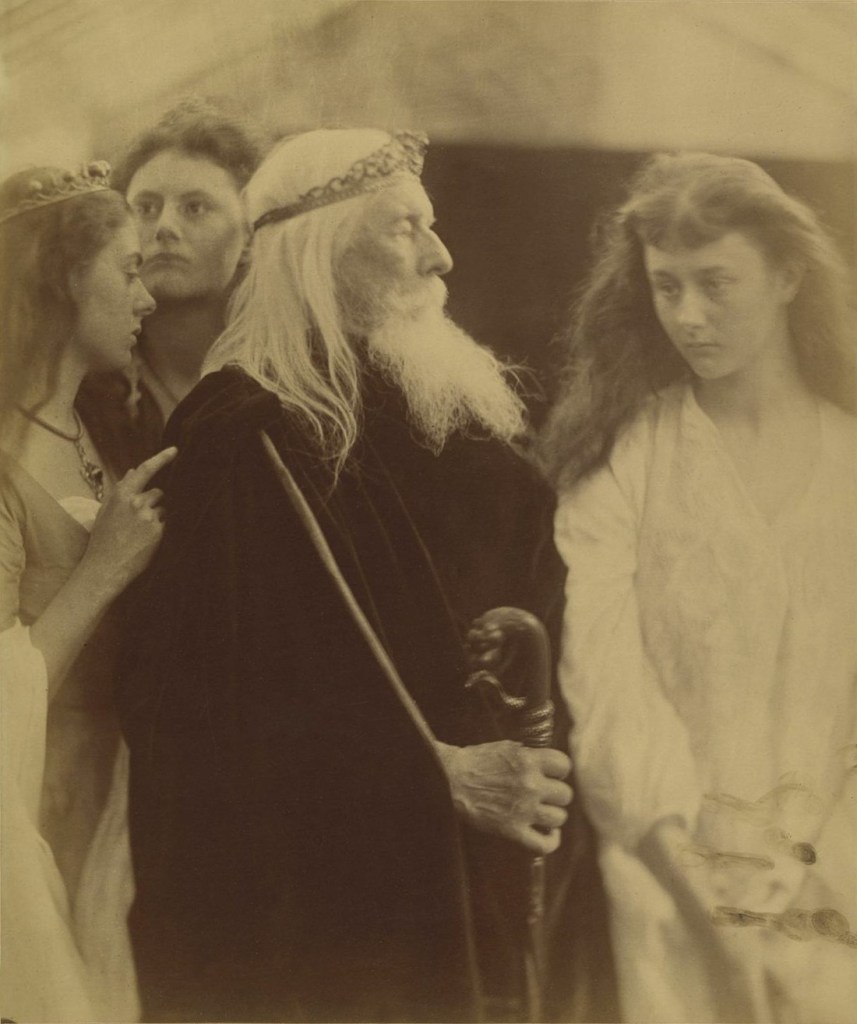 Julia Margaret Cameron (English, 1815-1879) 'King Lear and his Three Daughters' 1872 Julia Margaret Cameron (British born India, Calcutta 1815 - 1879 Kalutara, Ceylon) 'King Lear and his Three Daughters' 1872