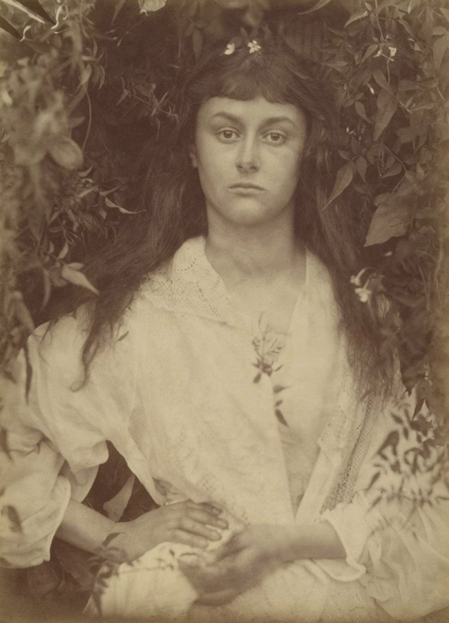Julia Margaret Cameron (British born India, Calcutta 1815 - 1879 Kalutara, Ceylon) 'Alice Liddell / Pomona' 1872