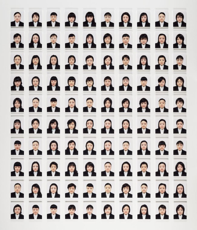 Tomoko Sawada (Japanese, b. 1977) 'Recruit/BLACK' 2006