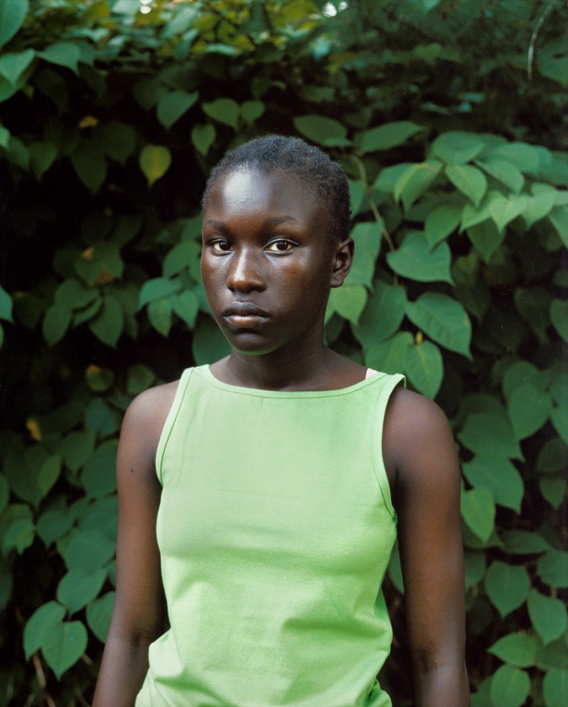 Jocelyn Lee (American born Italy, b. 1962) 'Untitled (Julia and Greenery)' 2005