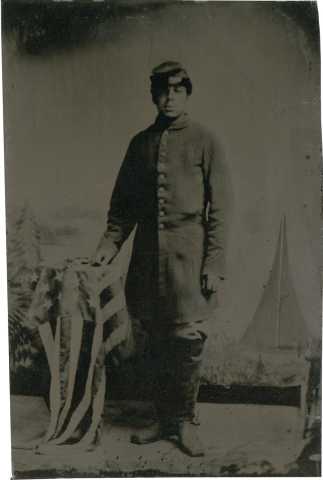 Unknown photographer. 'Private Charles H. Arnum' 1864