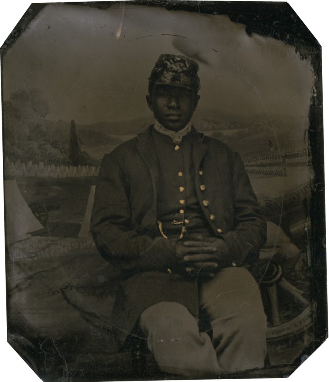 Unknown photographer. 'Private Abraham F. Brown' 1863