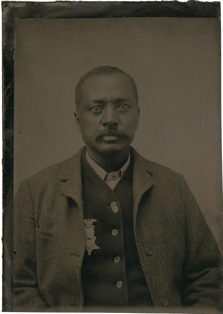 Unknown photographer. 'Private Richard Gomar' c. 1880