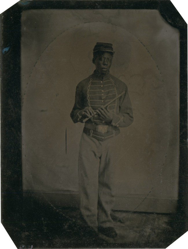 H. C. Foster (?) 'Private John Gooseberry, musician' 1864