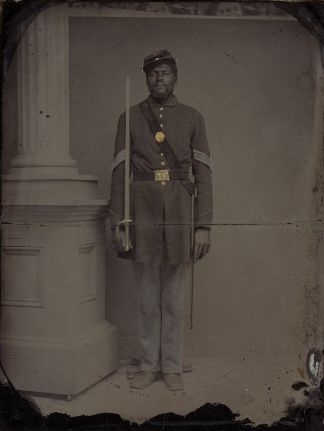 Unknown photographer. 'Sergeant Henry F. Steward' 1863