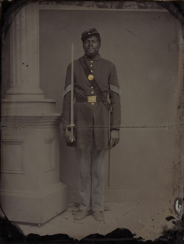 Unknown photographer. 'Sergeant Henry F. Steward' 1863