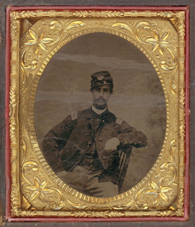 Unknown photographer. 'Captain Luis F. Emilio' c. 1863-1865