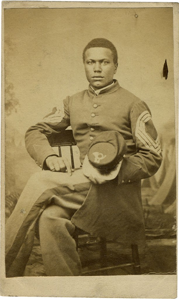 Unknown photographer. 'Sergeant Major John Wilson' June 3, 1864