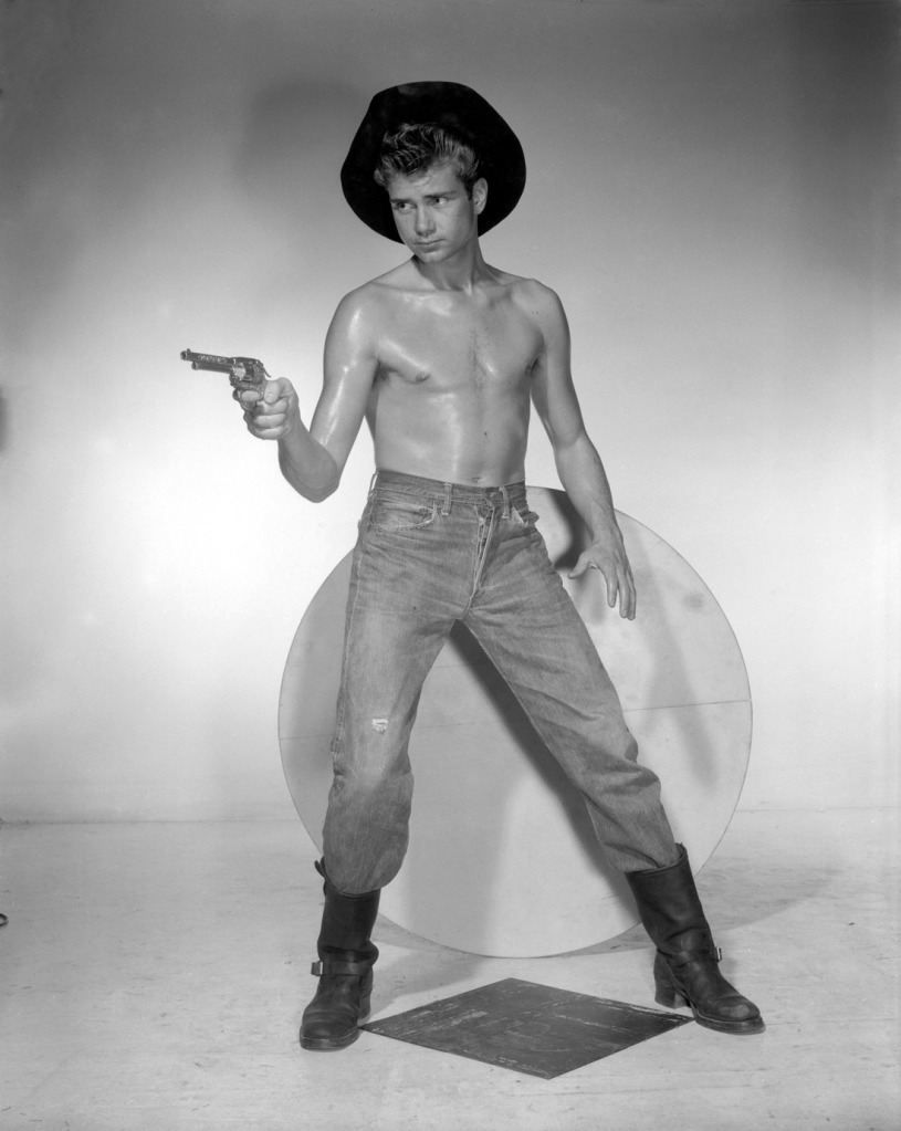 Bob Mizer. 'Untitled [Ernie Rabb, Pointed Pistol], Los Angeles' c. 1957