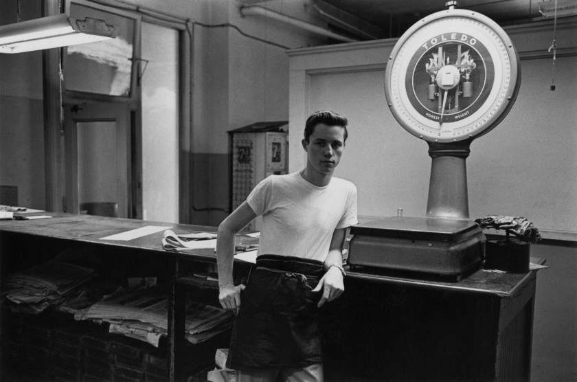 Enrico Natali. 'Typesetter at work, Detroit, 1968' 1968