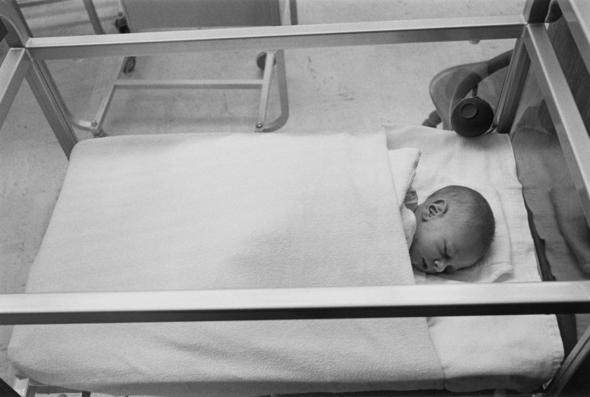 Enrico Natali Enrico.'Natali's son, Vincenzo Natali, on the day of his birth, Detroit, 1968' 1968