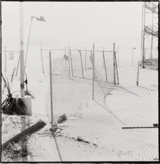 Judy Fiskin (American, b. 1945) 'Long Beach Pike (broken fence)', from the 'Long Beach, California Documentary Survey Project' 1980