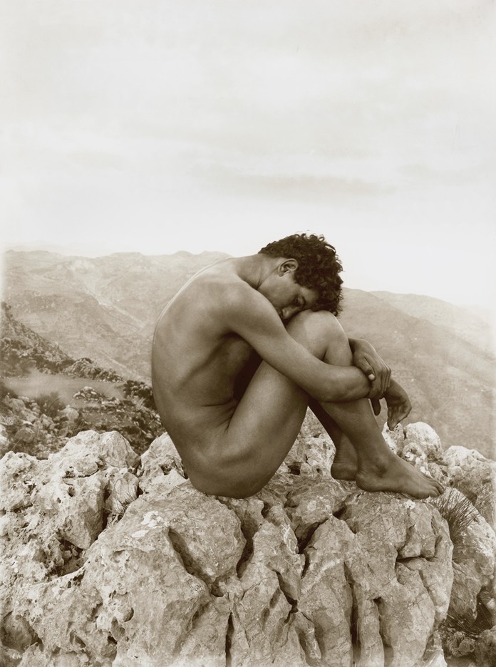 Wilhelm von Gloeden (German, 1856-1931) 'Cain, Taormine, Sicile' 1911 Wilhelm von Gloeden (German, 1856-1931) 'Cain, Taormine, Sicile' 1911
