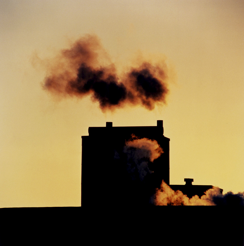 John Pfahl (American, 1939-2020) 'Goodyear #5, Niagara Falls, New York' 1989