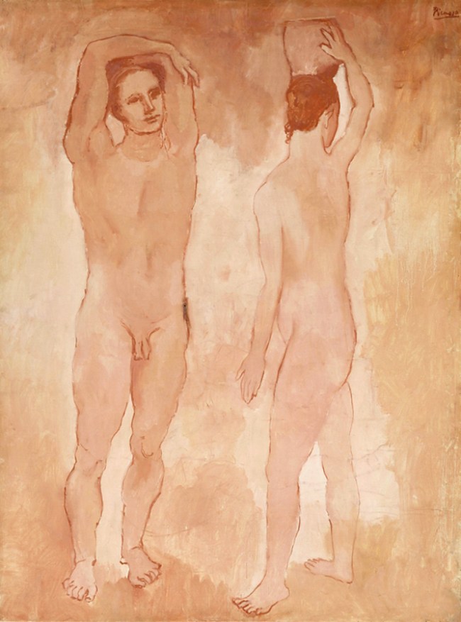 Pablo Picasso (Spanish, 1881-1973) 'Les adolescents' (Teenagers) 1906