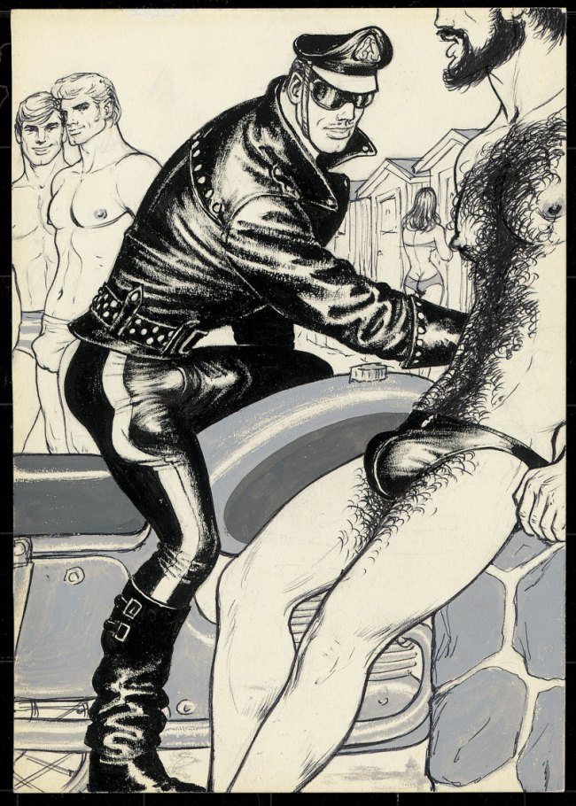 Tom of Finland (Touko Laaksonen, Finnish, 1920-1991) 'Untitled' (From 'Beach Boy 1' story) 1971 Tom of Finland (Touko Laaksonen, Finnish, 1920-1991) 'Untitled' (From 'Beach Boy 1' story) 1971