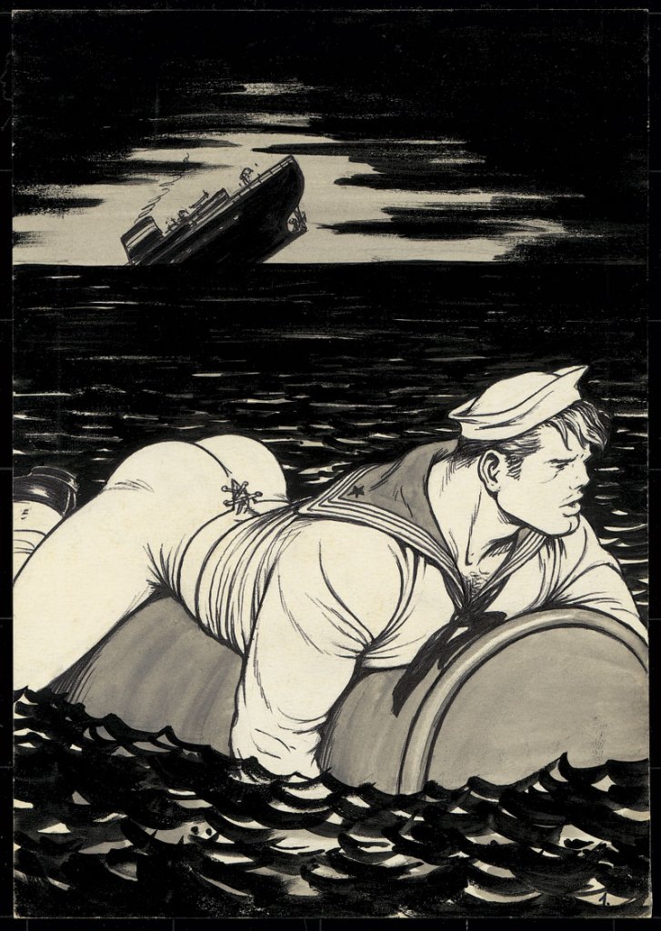 Tom of Finland (Touko Laaksonen, Finnish, 1920-1991) 'Untitled' (From 'Jungle Seafood' story) 1972