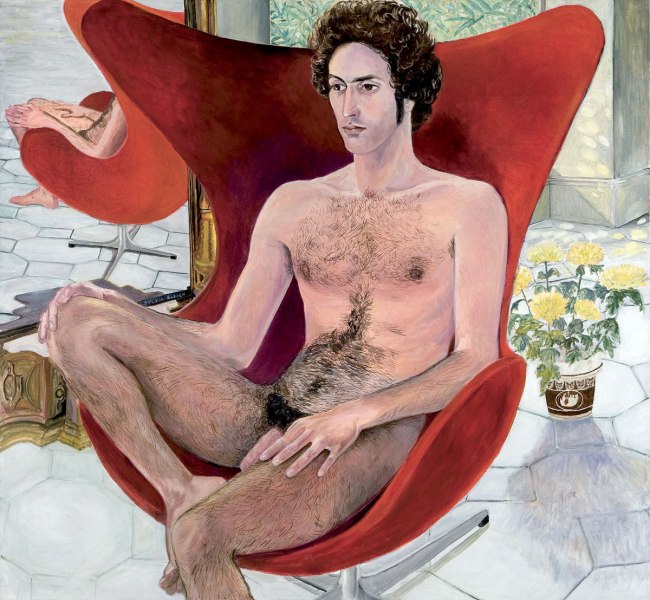 Sylvia Sleigh (born Llandudno, Wales, Great Britain, 1916; died New York, USA, 2010) 'Paul Rosano in Jacobson Chair' 1971