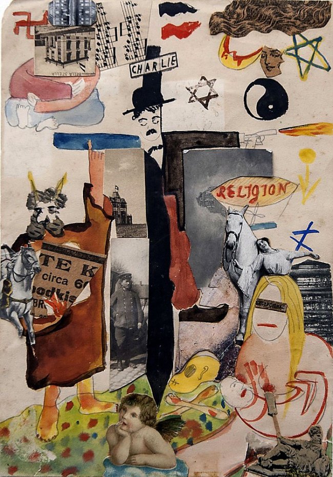 Erwin Blumenfeld (American-German, 1897-1969) 'Charlie' 1920